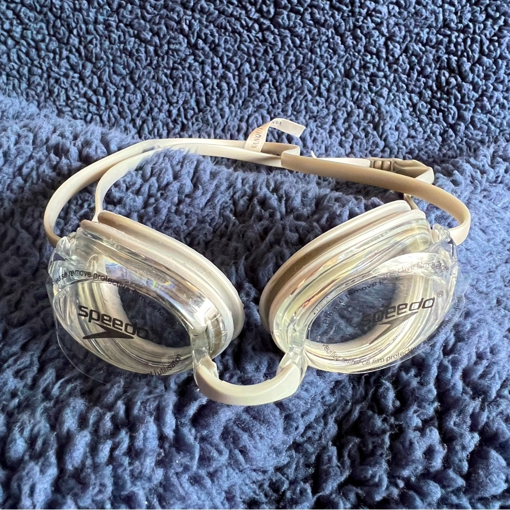 Speedo Swimming goggles gray new